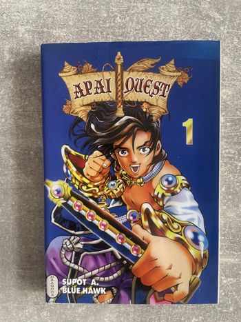 Manga Apai Quest Tome 1 en version française.