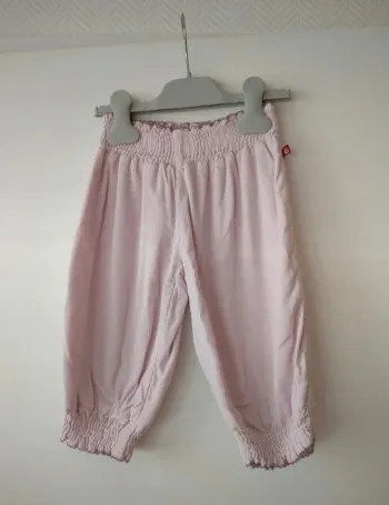 (c) pantalon rose clair Petit Bateau 12m