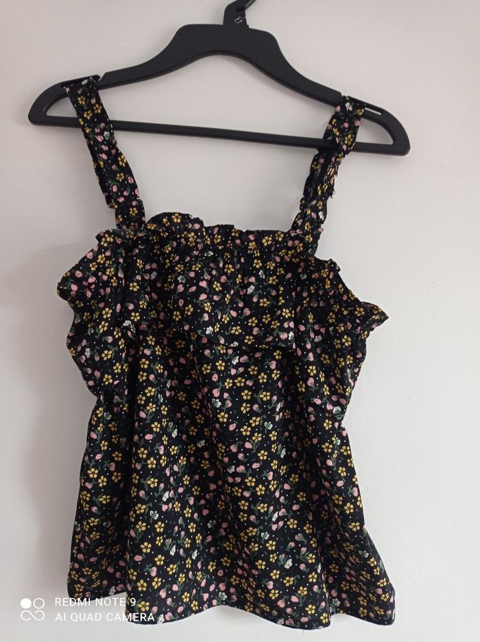 Haut top fleuri fille, Primark, taille 10-11 ans