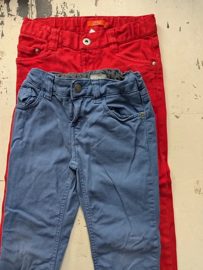 Lot 2 pantalons garçon 4-5 ans – Okaou & Best Way