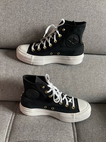 Converse  plate-forme noire 39 exclusivité état 