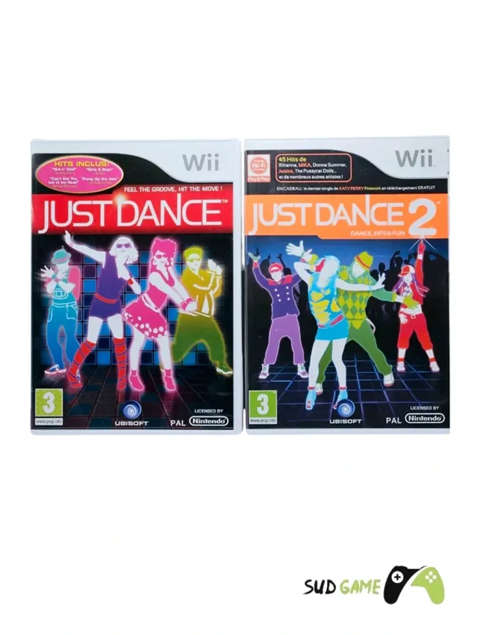 Nintendo Wii # Just Dance 1 et 2 #