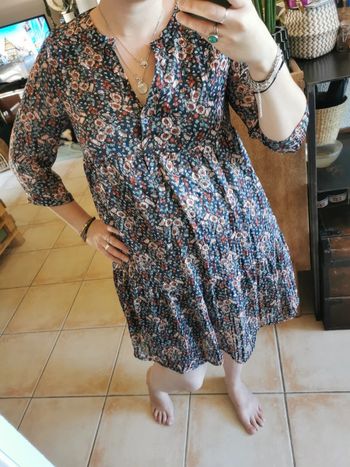 Robe légère fleuris