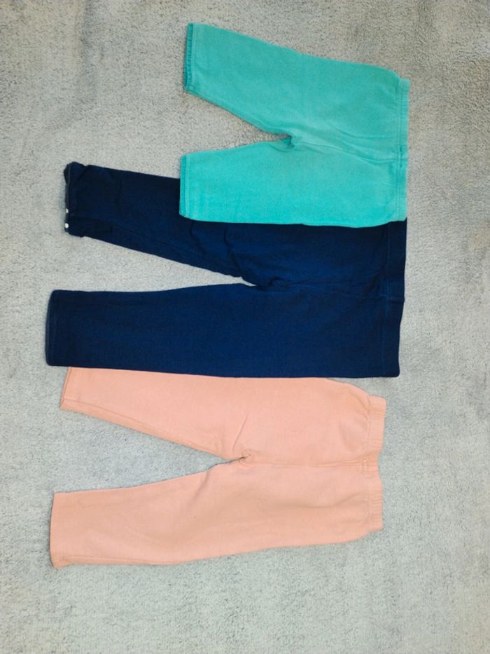 Lot de 3 leggings 18 mois - photo numéro 5