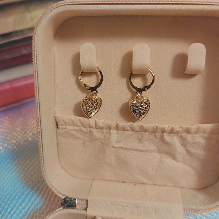 Boucles d'oreilles neuves acier inoxydable - photo numéro 2