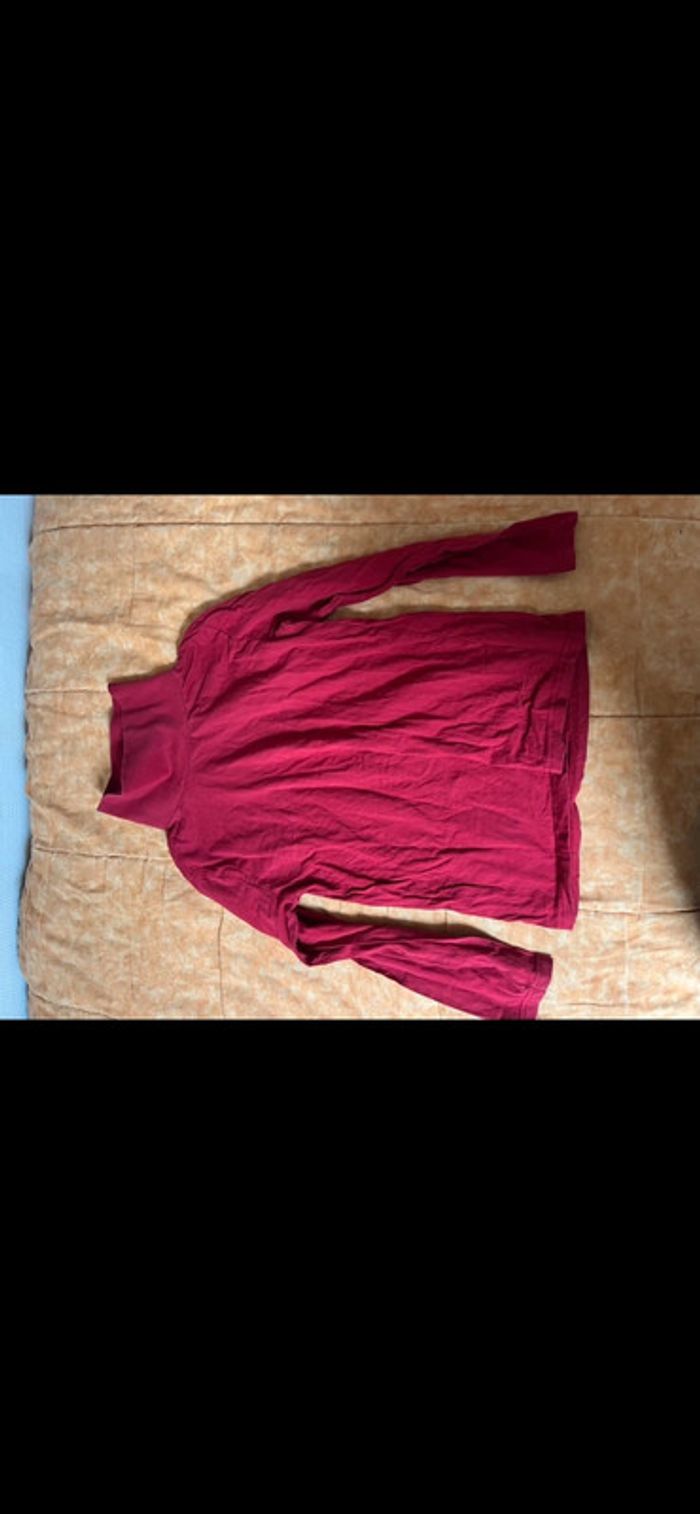 Sous pull rouge