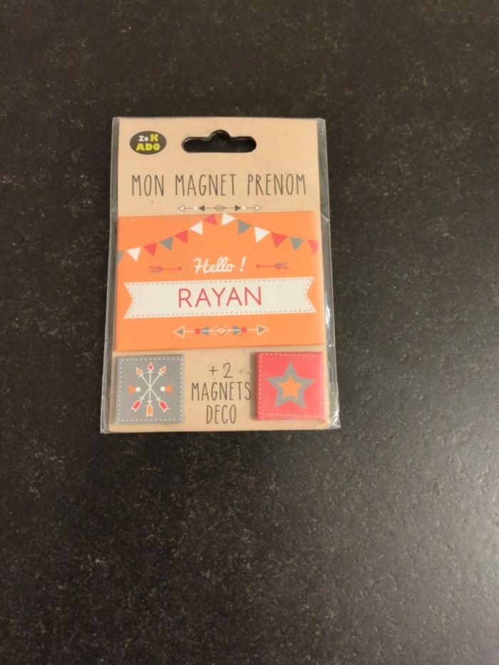 Magnet prénom