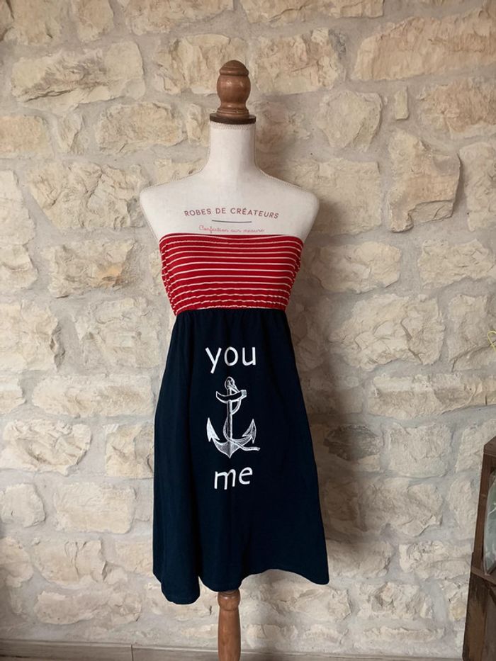 Robe bustier en coton taille 3