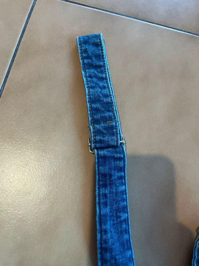 Salopette fille en jeans 13/14 ans - photo numéro 5