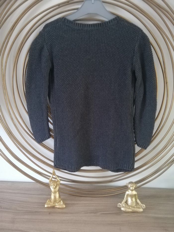 Gilet Kiabi gris anthracite T6ans - photo numéro 2