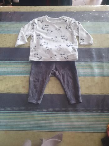 Pyjama koala 2 pièces 12 mois