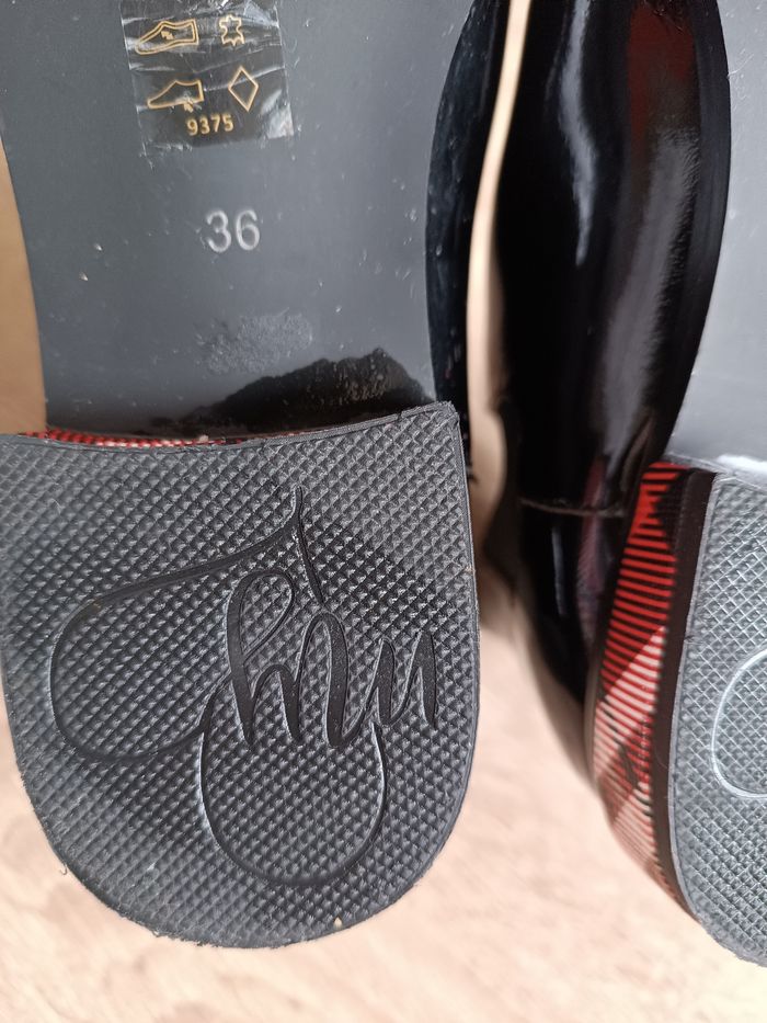 Bottines vernies cuir - photo numéro 4