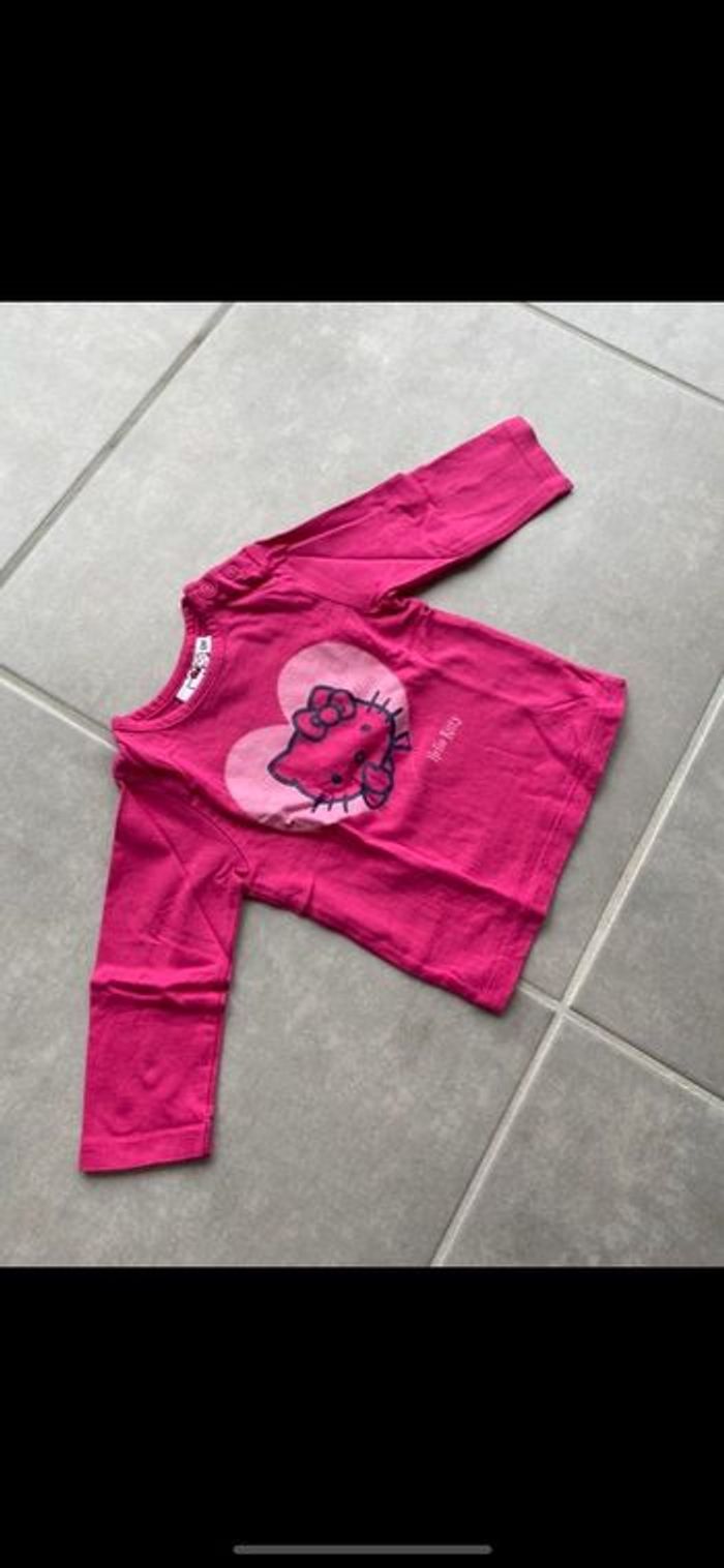 Tee shirt manches longues Hello Kitty Taille 6 mois