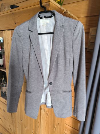 Veste tailleur gris 36