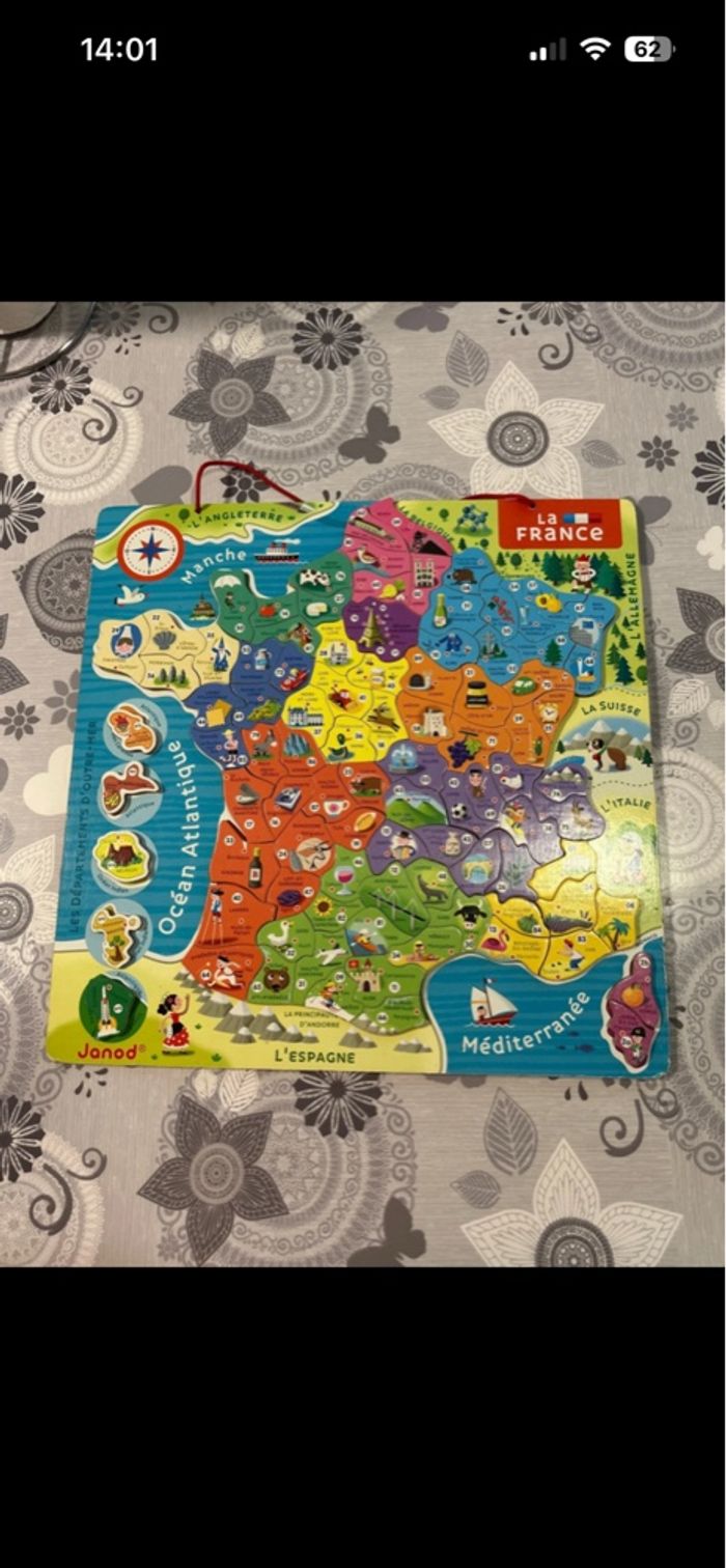 Puzzle France Janod