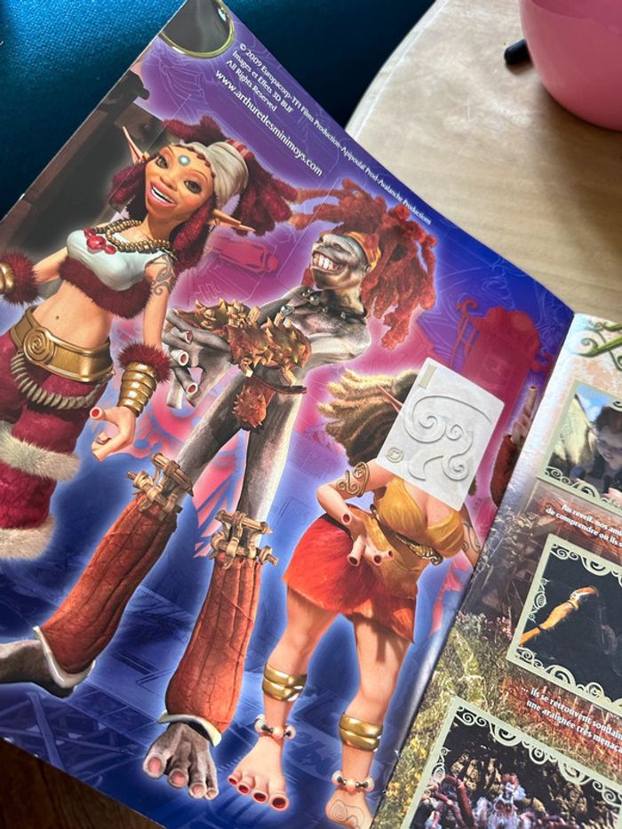 Album Panini complet (-3) Arthur et les Minimoys La vengeance de Maltazard - photo numéro 13