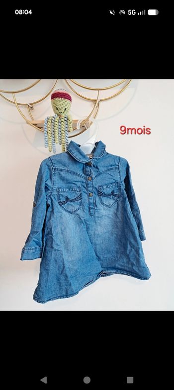Robe en jean 9M