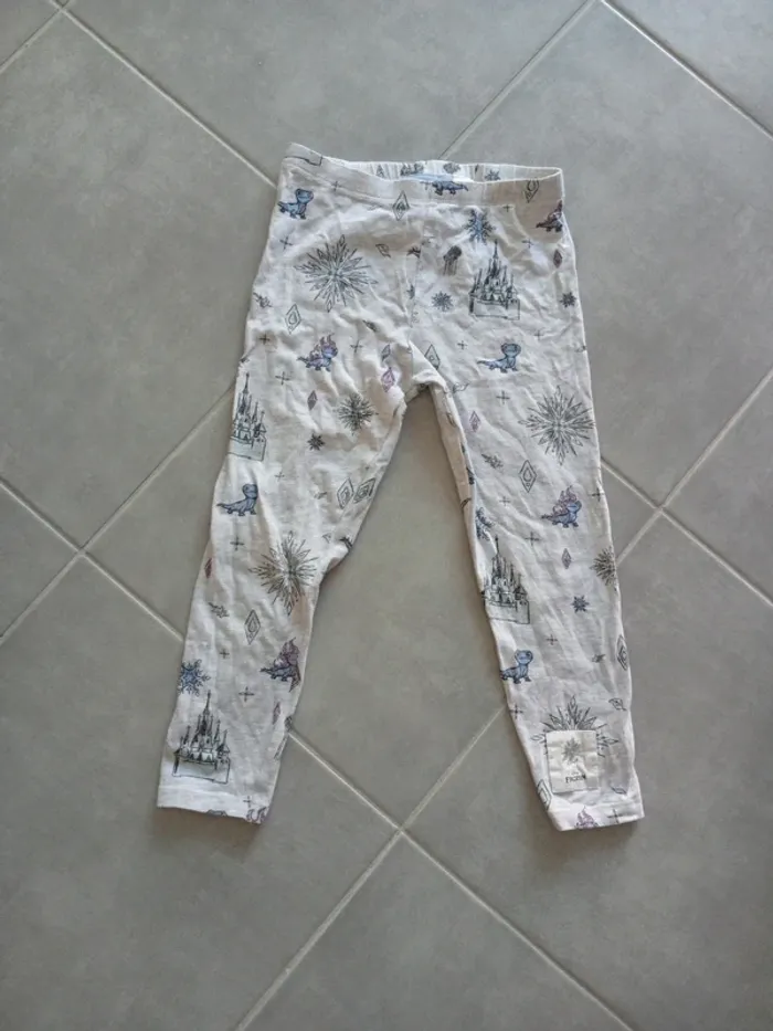 Legging la reine des neiges
