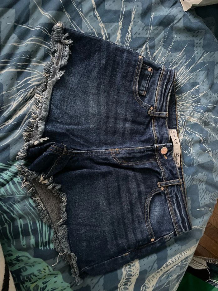 Short en jeans taille haute taille 36