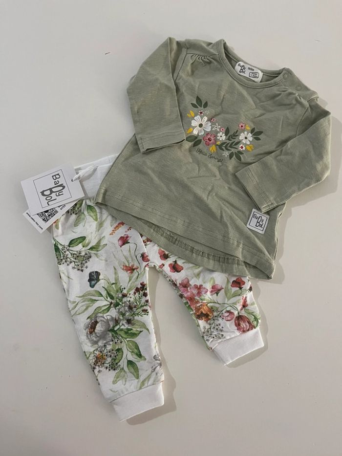 Ensemble tshirt pantalon - 1 mois - Babybol