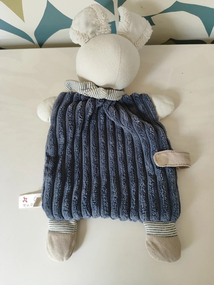 Doudou plat lapin nicotoy - photo numéro 4