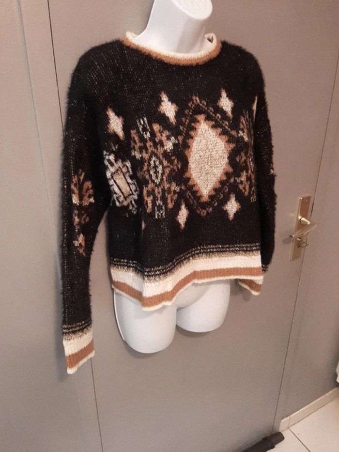 Pull chaud noir Etam Taille S