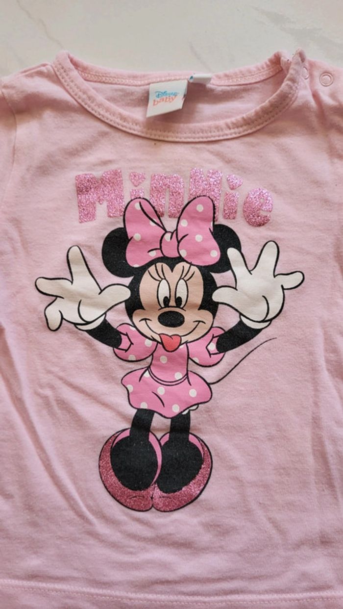 T-shirt minnie bébé - photo numéro 2