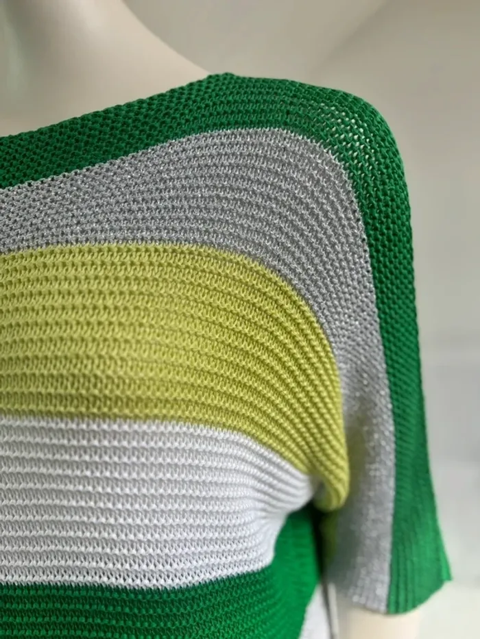 Pull ajouré grosse maille TU - photo numéro 3