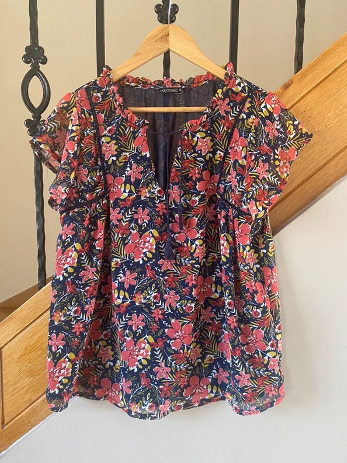 Blouse fleurie - photo numéro 2