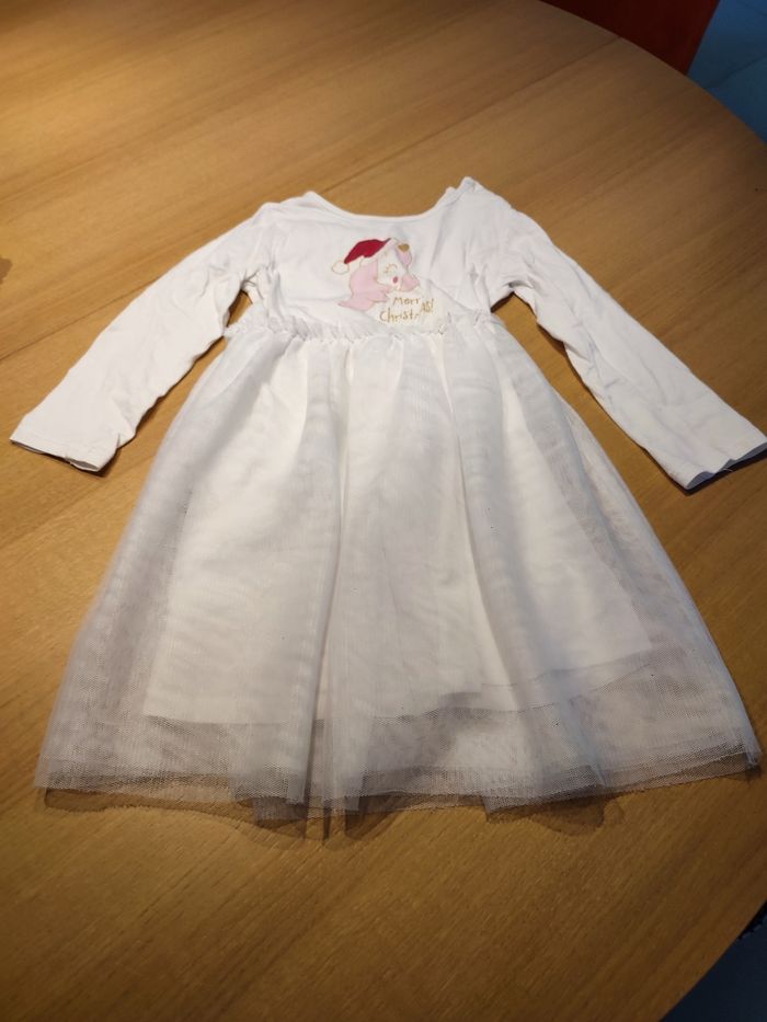 Lot de vêtements fille 18 mois à  2 ans propres, repassés et pliés - photo numéro 10