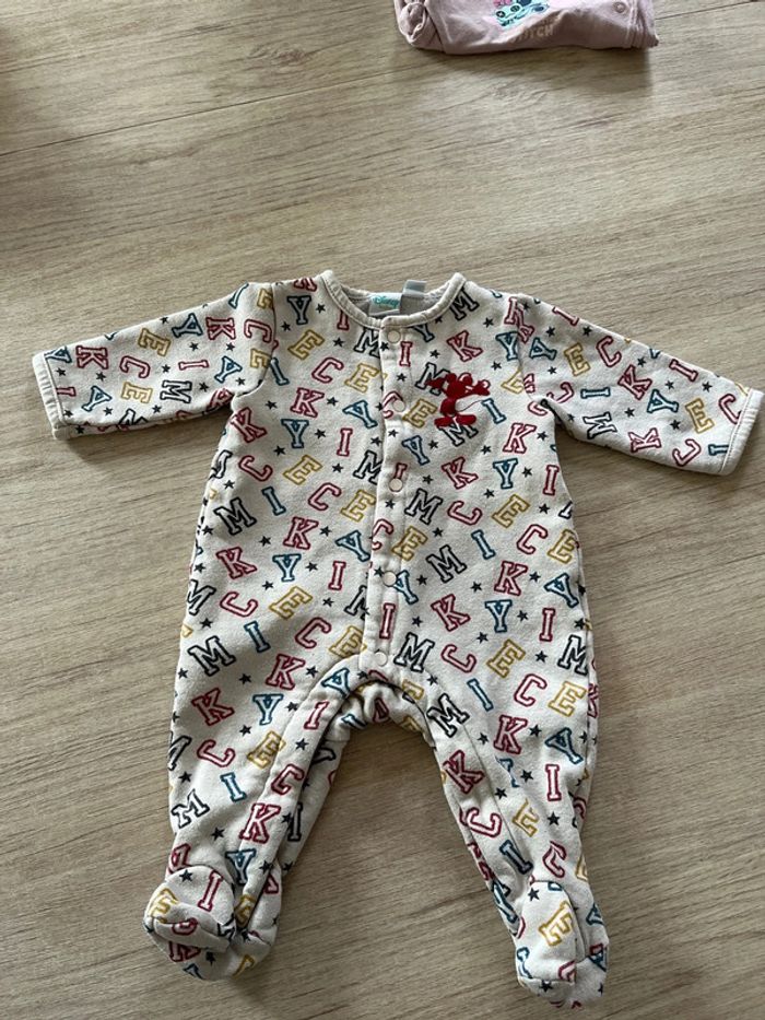 Pyjama Mickey 3 mois - photo numéro 2