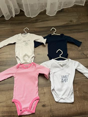 Lot de 4 bodies manches longues