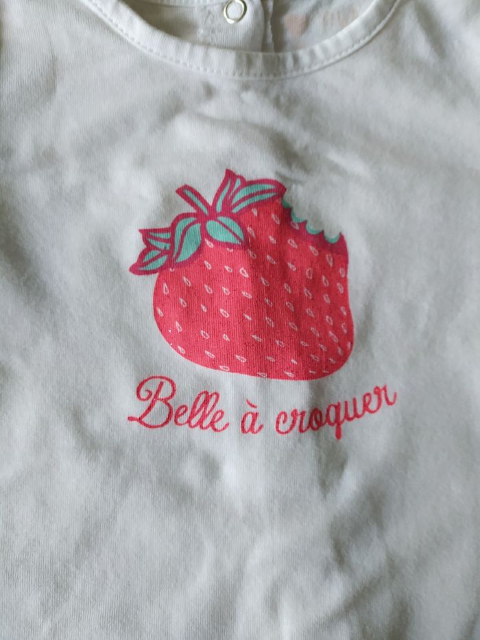 Tee shirt manches longues 6 mois - photo numéro 2