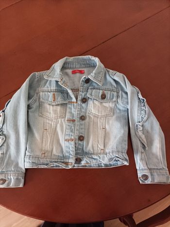 Veste jean fille