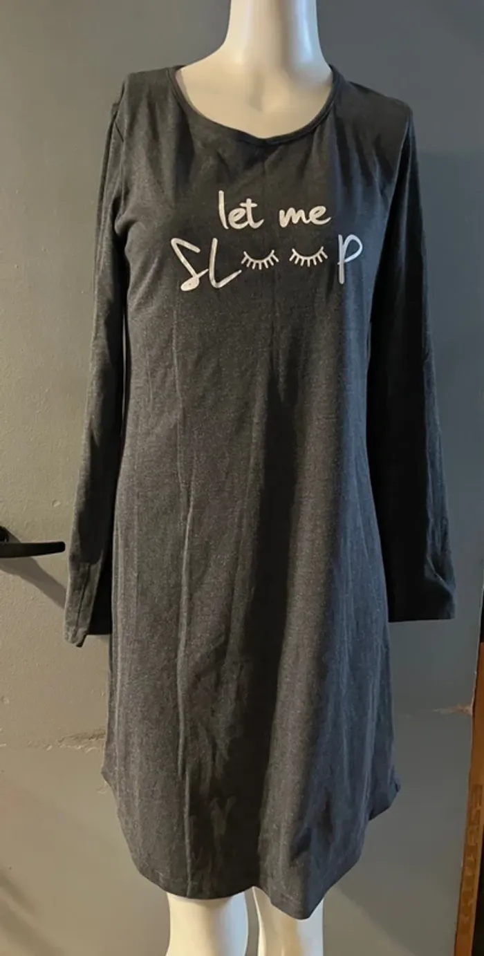 Chemise de nuit in extenso en S
