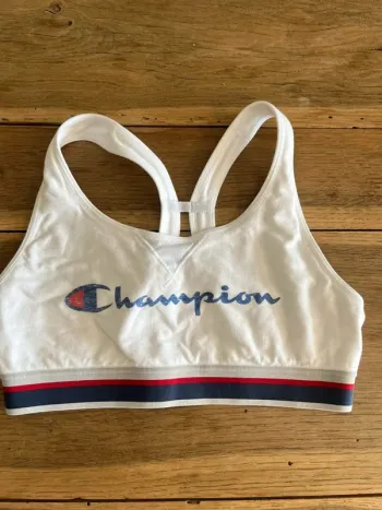 Brassière blanche Champion
