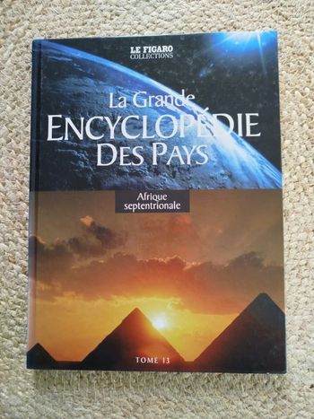 La grande encyclopédie des pays, Afrique septentrionale, Tome 13, TBE 