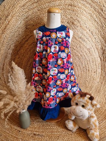 Jolie robe coloré fille du pareil au même 23 mois 86cm