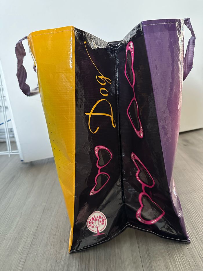 Sac shopping bouledogues - photo numéro 2