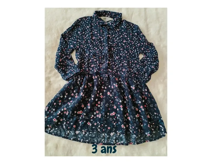 Robe Fleurie 3 ans H&M
