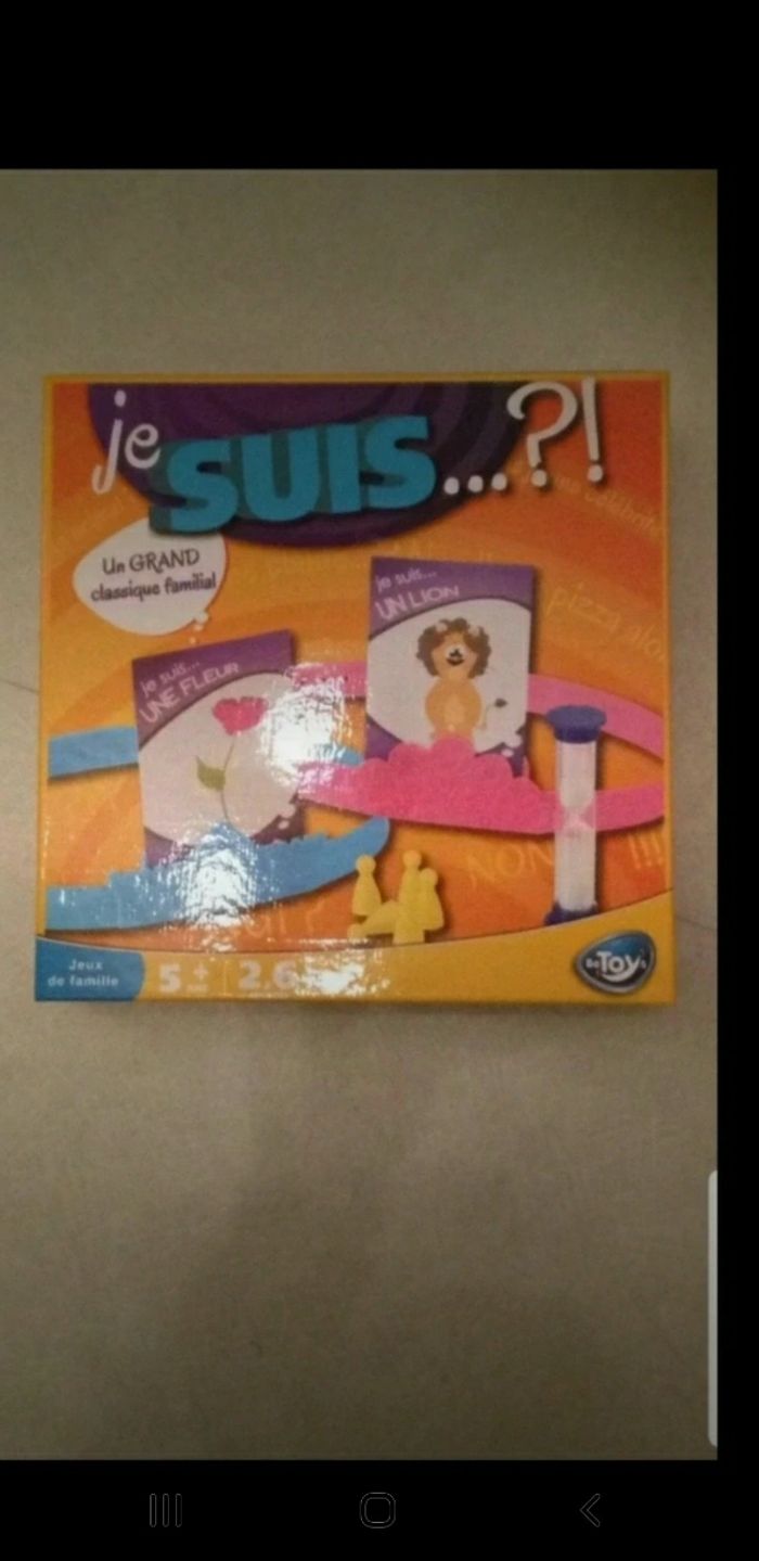 Jzu de société enfants je suis..?