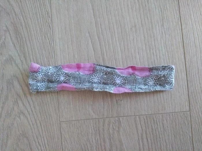 Ensemble fille robe fuschia , blouse et bandeau TAO 9 mois - photo numéro 6