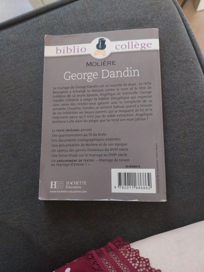Livre George Dandin de Moliere - photo numéro 2
