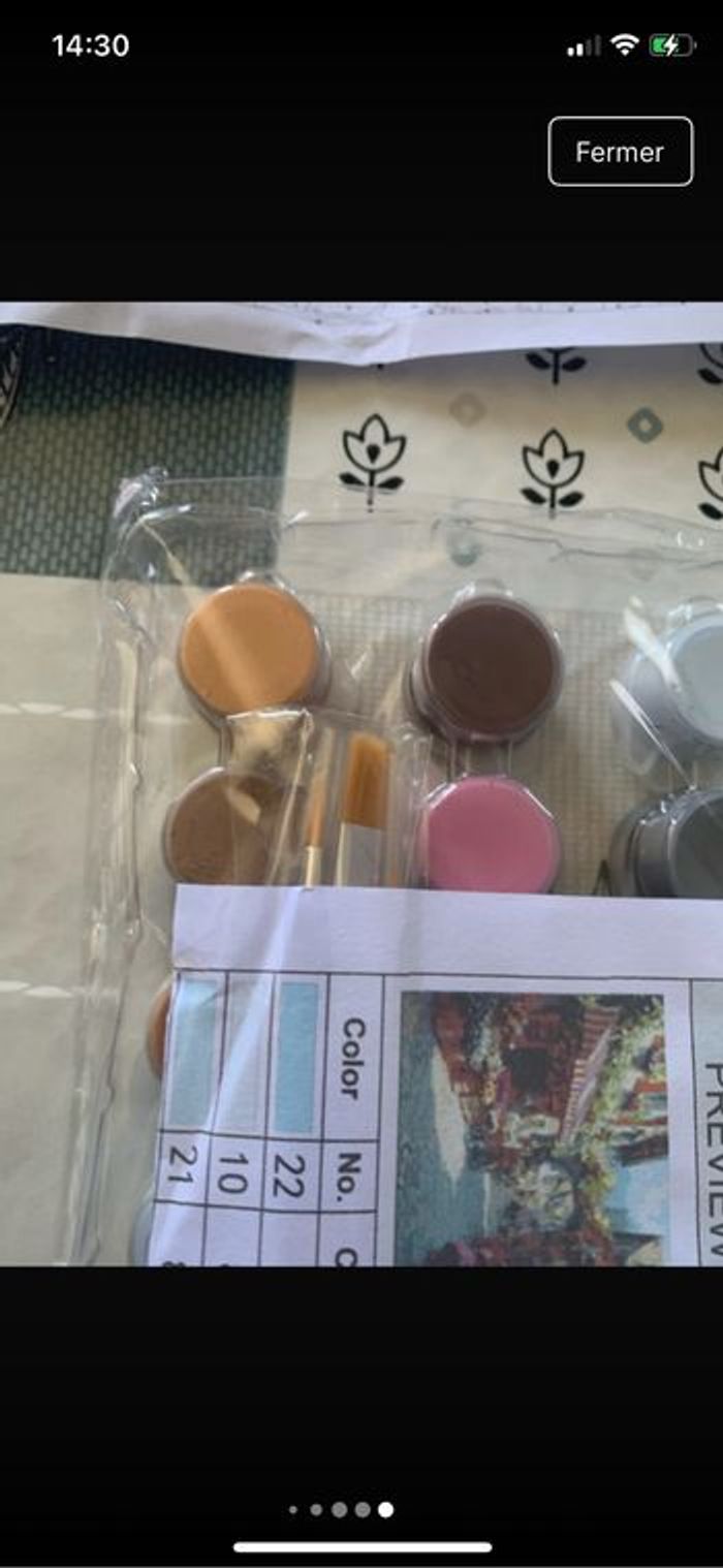 Kit complet de peinture par numéro - Neuf - photo numéro 6
