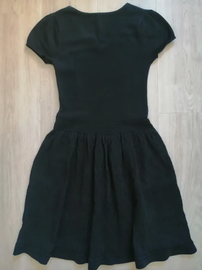 Robe noire, Strass, taille 36 - photo numéro 3