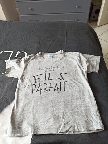 T shirt humoristique 8 ans