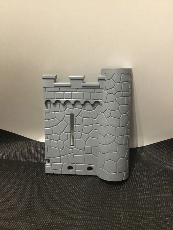 Playmobil mur gauche château 6697 moyen âge pièces détachées.
