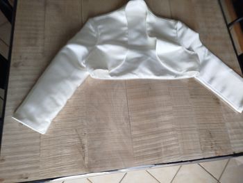 Bolero manche longue écru 34