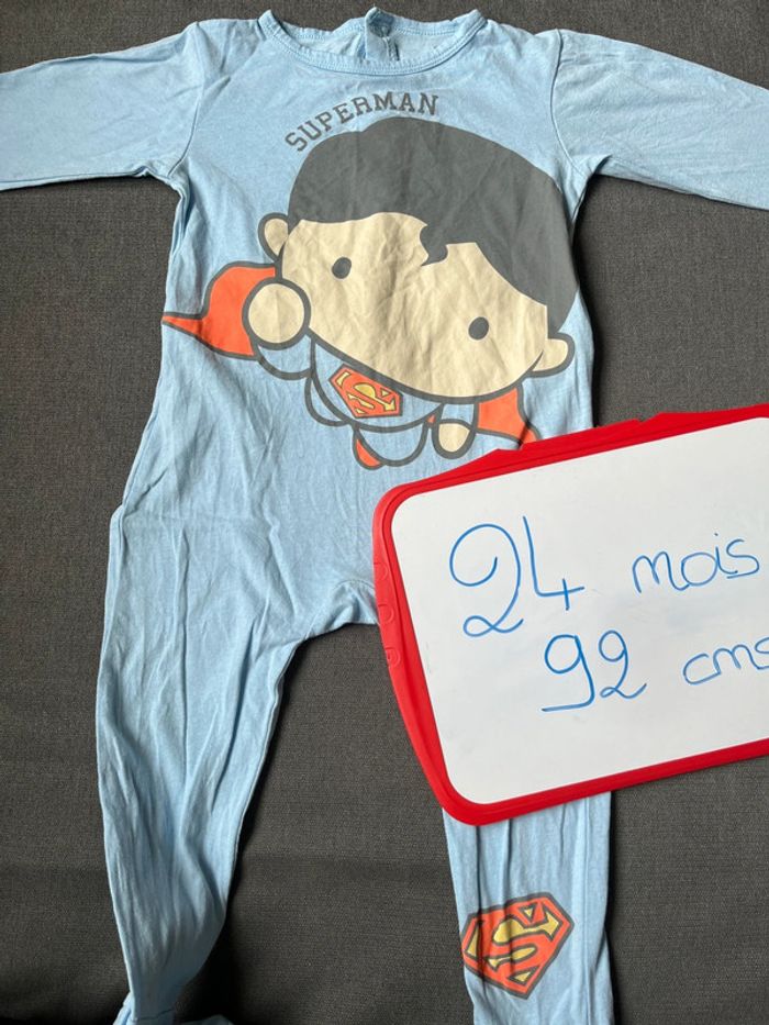 Pyjama léger superman 23 mois