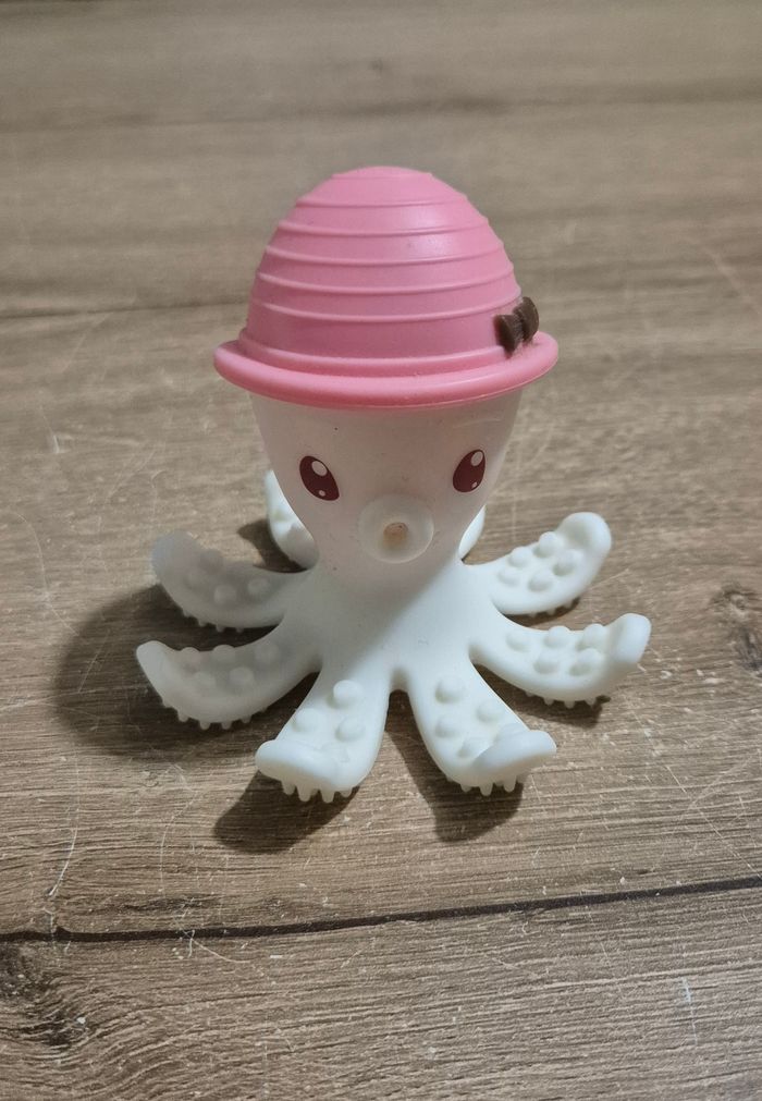 Pieuvre de dentition en silicone